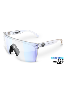 Heat Wave Heat Wave Lazer Face Z87+ | Vapor Clear/Blue Light Blocking