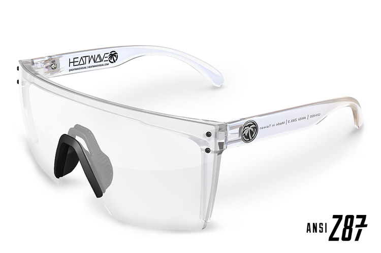 Heat Wave Lazer Face Z87 | Vapor Clear / Clear