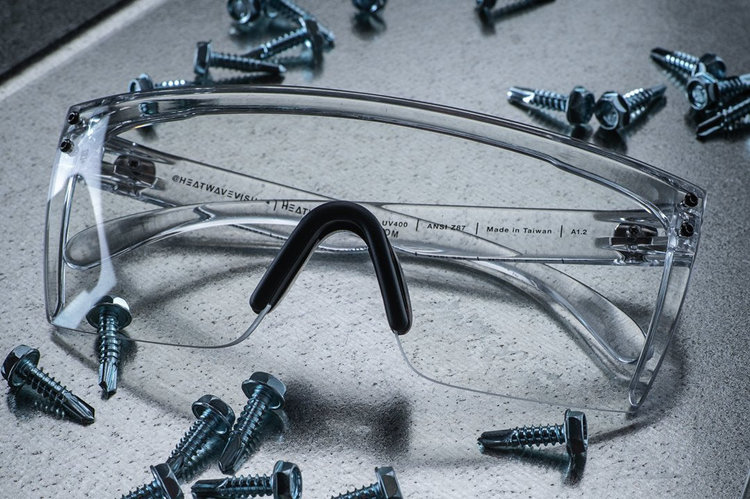 Heat Wave Heat Wave Lazer Face Z87+ | Vapor Clear/Clear