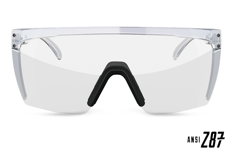 Heat Wave Lazer Face Z87 | Vapor Clear / Clear
