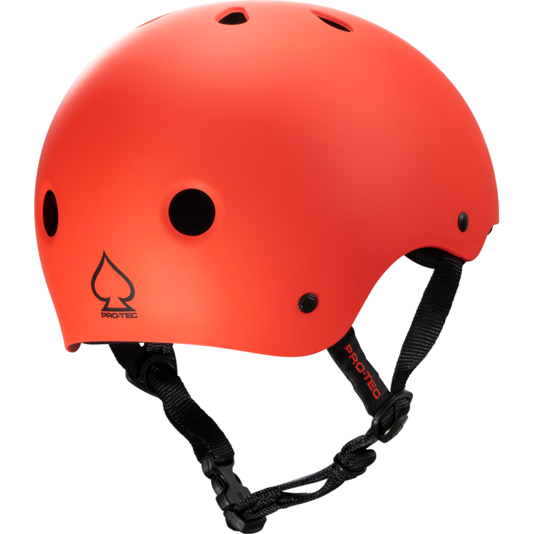 Protec Classic Skate Helmet | Matte Bright Red
