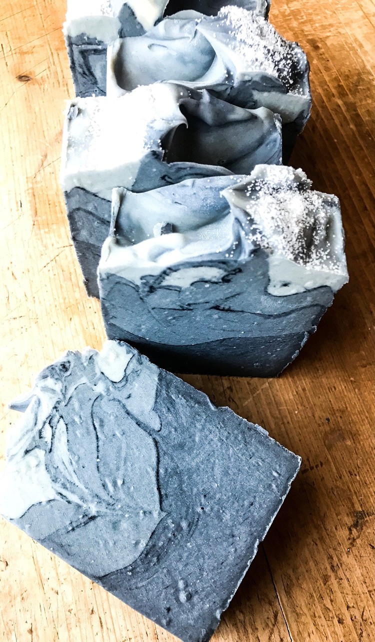 Goats & Hoes Soap Co. Black Salt & Cypress