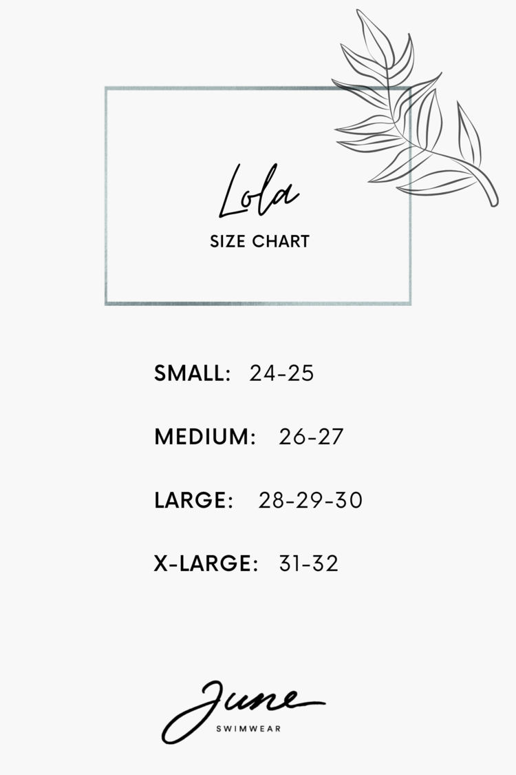 June Swimwear Lola Bottom | Basil