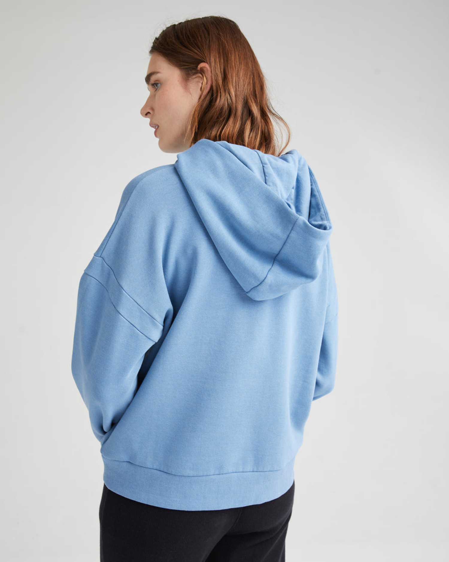 Dickies Women's High Pile Fleece Lined Hoodie, Blue Violet (b2h
