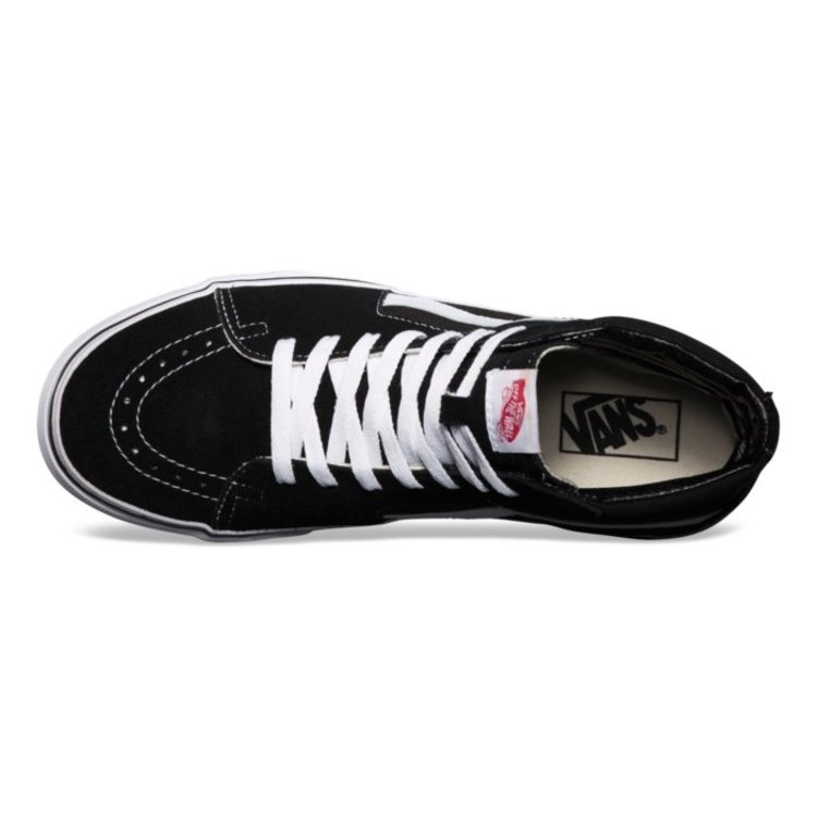 Vans U Sk8-Hi | Black/Black/White