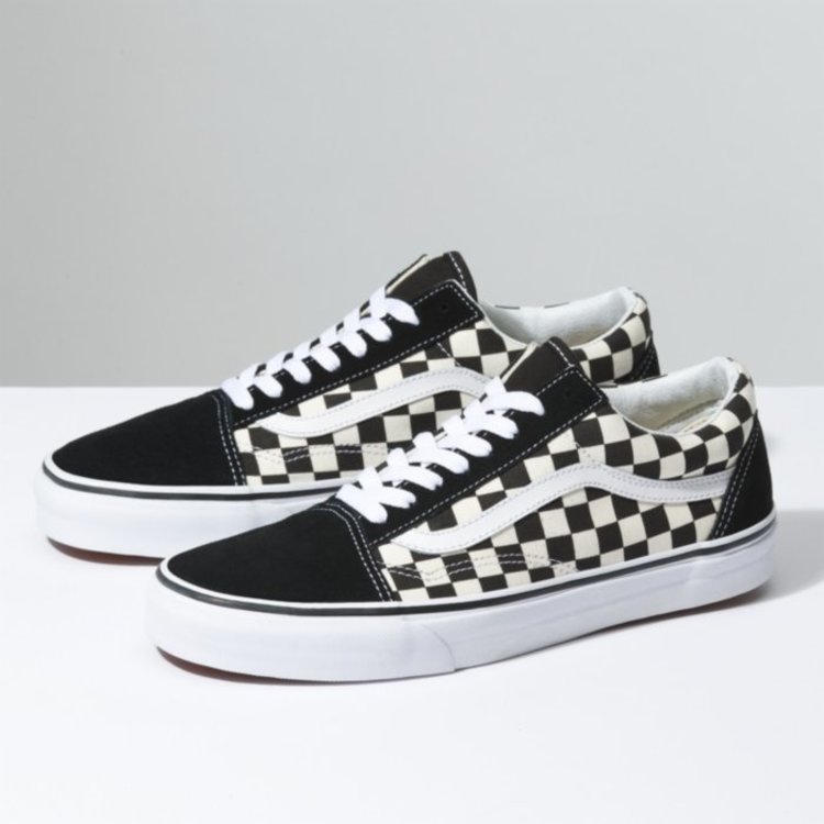 Vans Vans U Old Skool | (Primary Check) Black/White