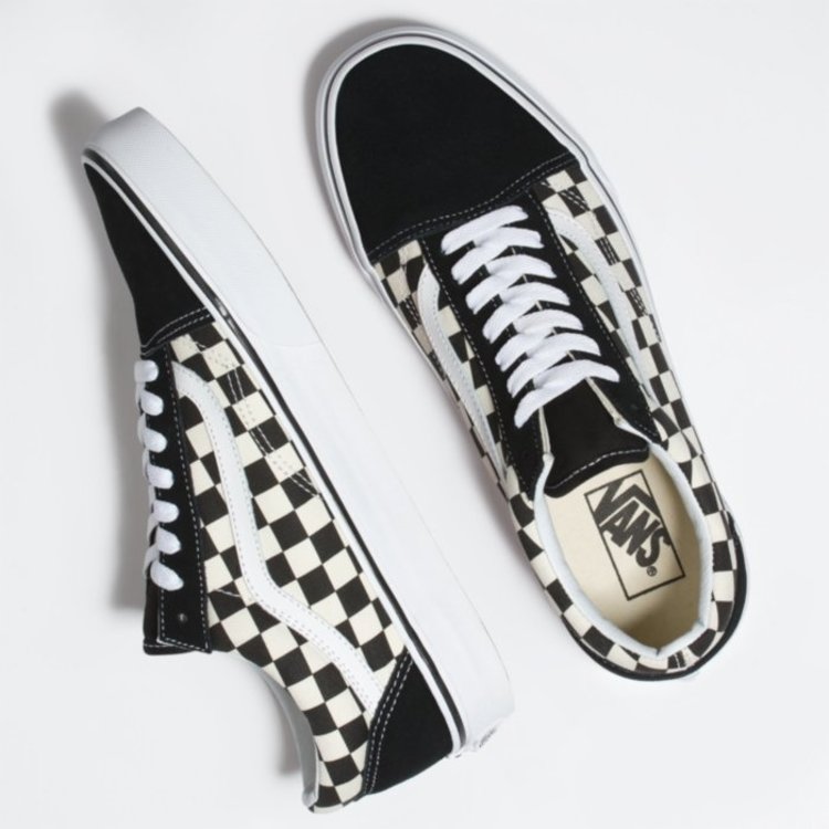 Vans Vans U Old Skool | (Primary Check) Black/White