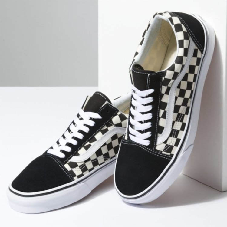 Vans Vans U Old Skool | (Primary Check) Black/White