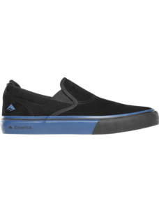 Emerica Wino G6 Slip On | Black/Blue/Black