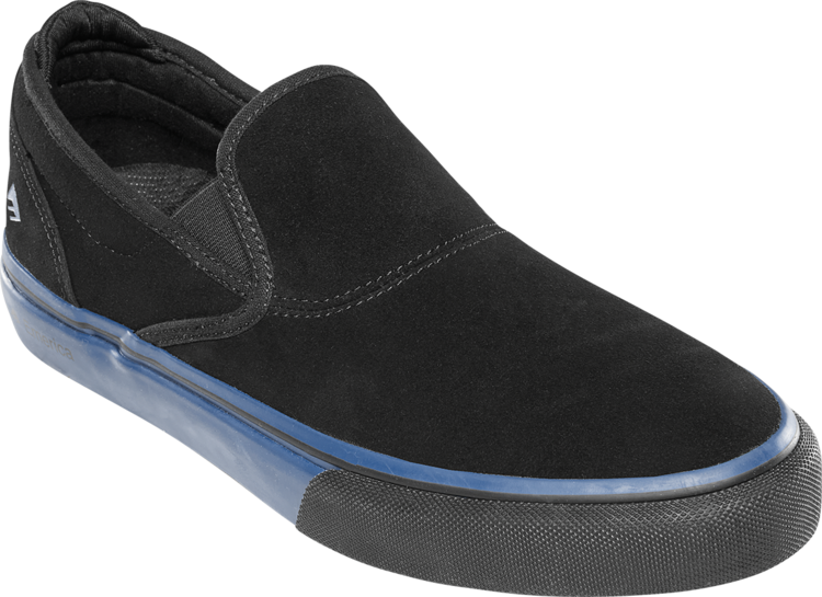 Emerica Wino G6 Slip On | Black/Blue/Black