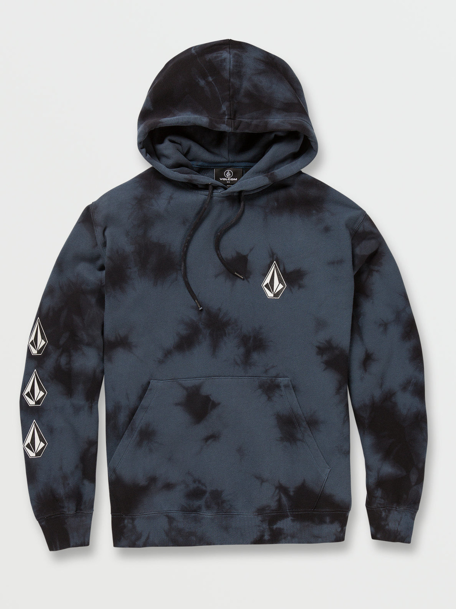 Volcom deadly stones shop tie dye hoodie