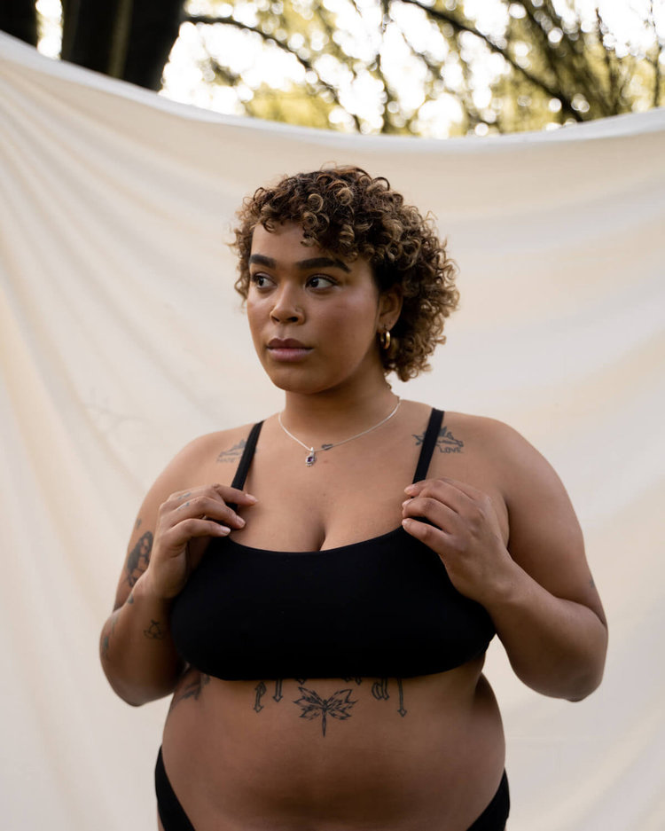 Huha Tata Bralette | Black
