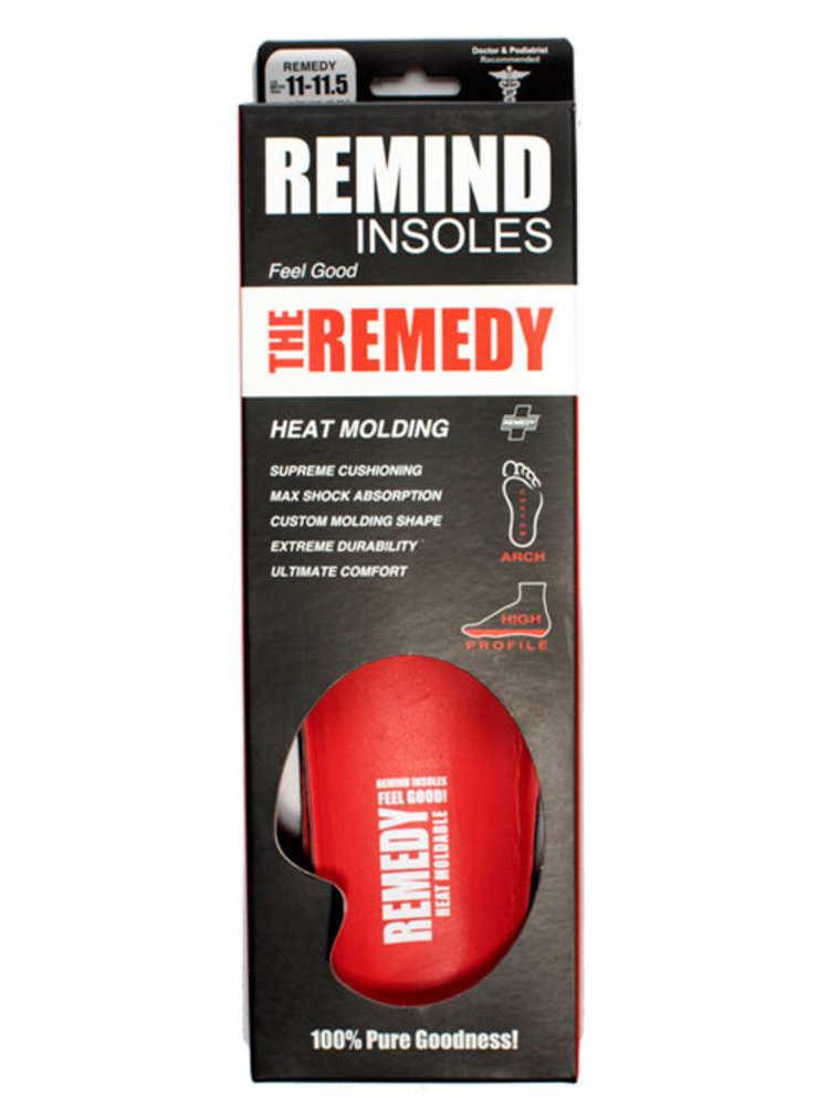 Remind Remind Remedy Insole Heat Mold