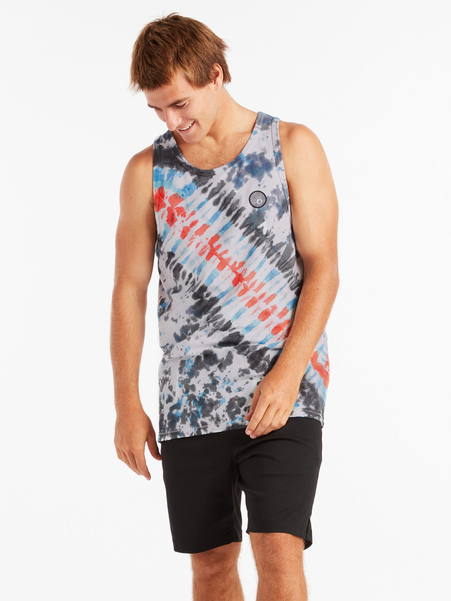 Volcom Beach Bunch Tank Top Navy Shop Now The Choice Shop