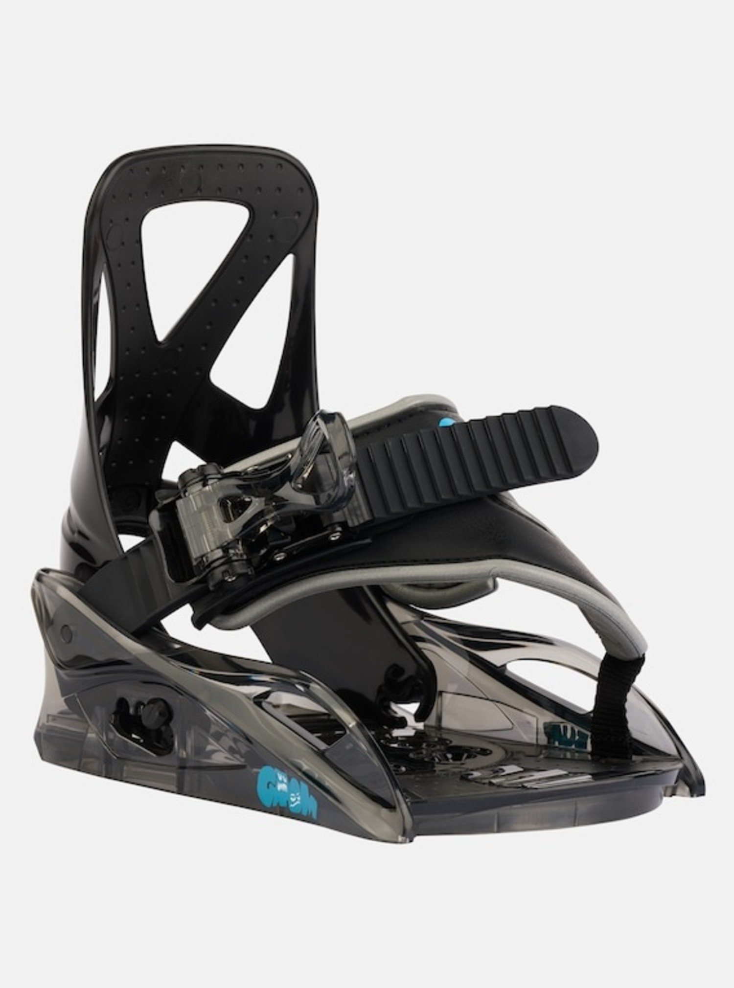 Burton Kids' Grom Disc Snowboard Bindings | Black - Shop Now - The