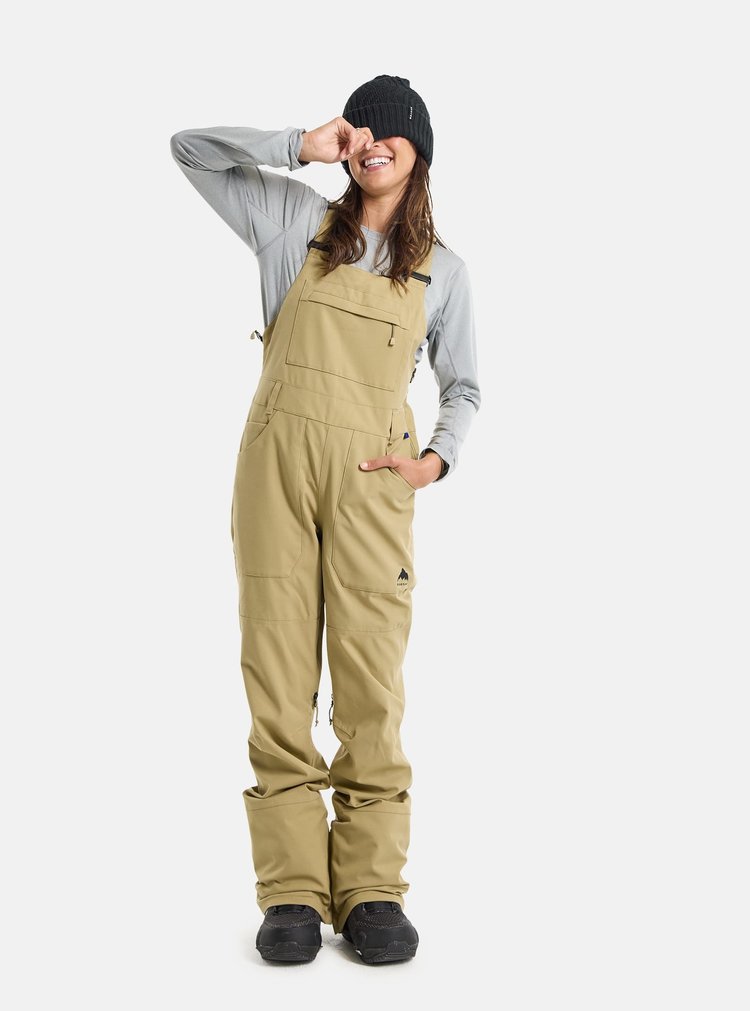Burton Women's Avalon Stretch 2L Bib | Kelp