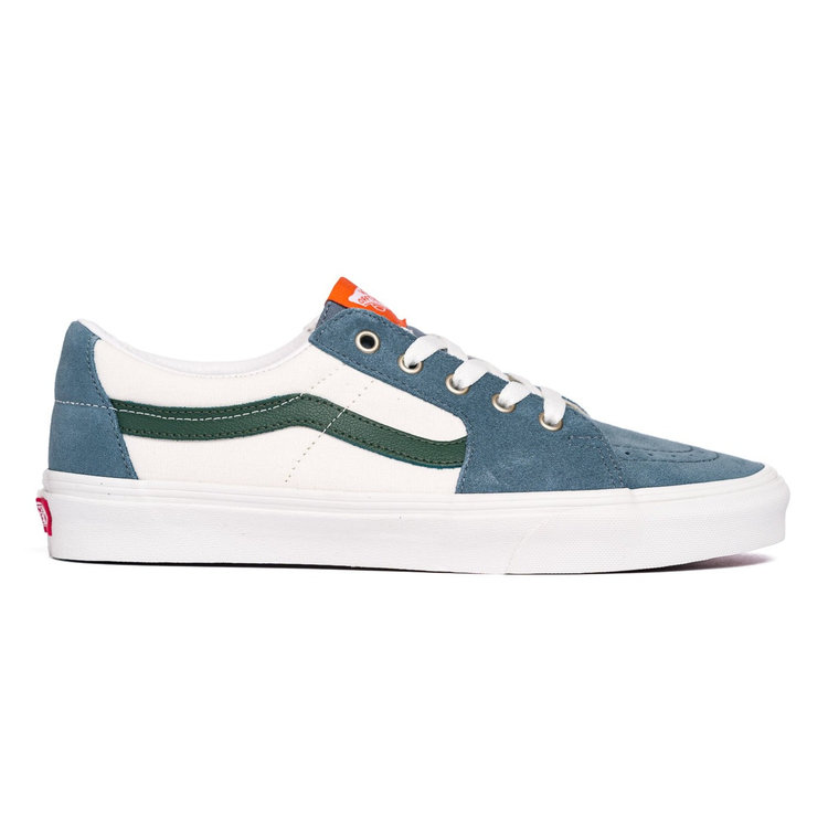 Vans Sk8-Low Varsity Canvas | Blue/Green
