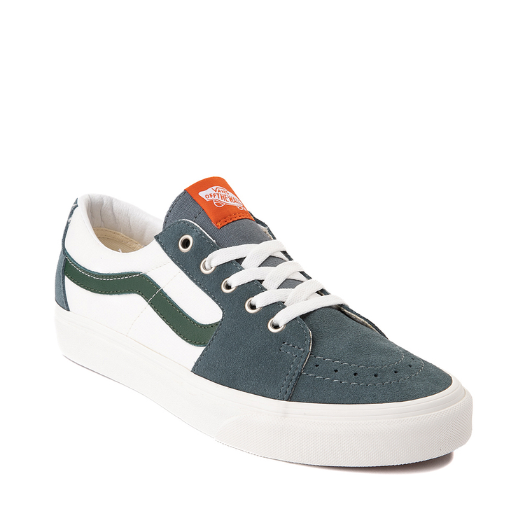 Vans Sk8-Low Varsity Canvas | Blue/Green