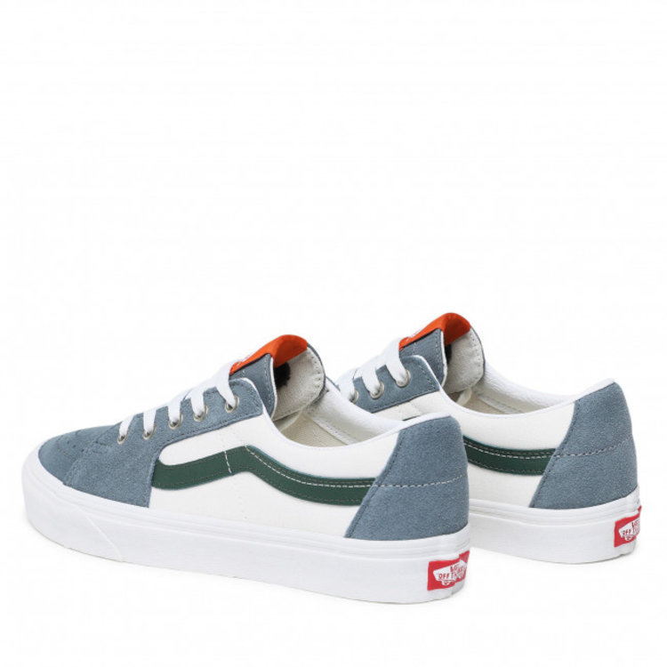 Vans Sk8-Low Varsity Canvas | Blue/Green