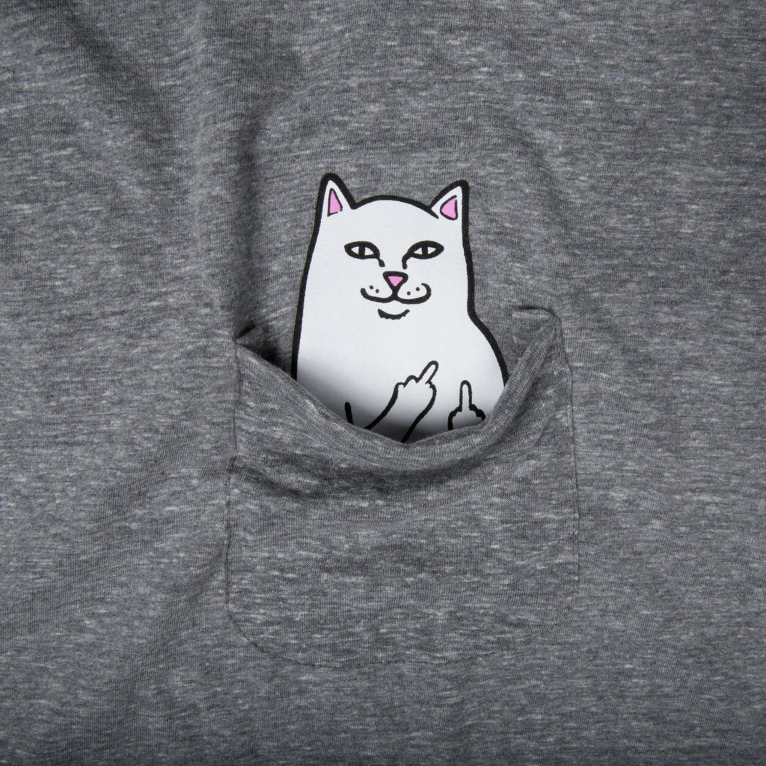 Lord Nermal Pocket Tee  Athletic Grey - The Choice Shop