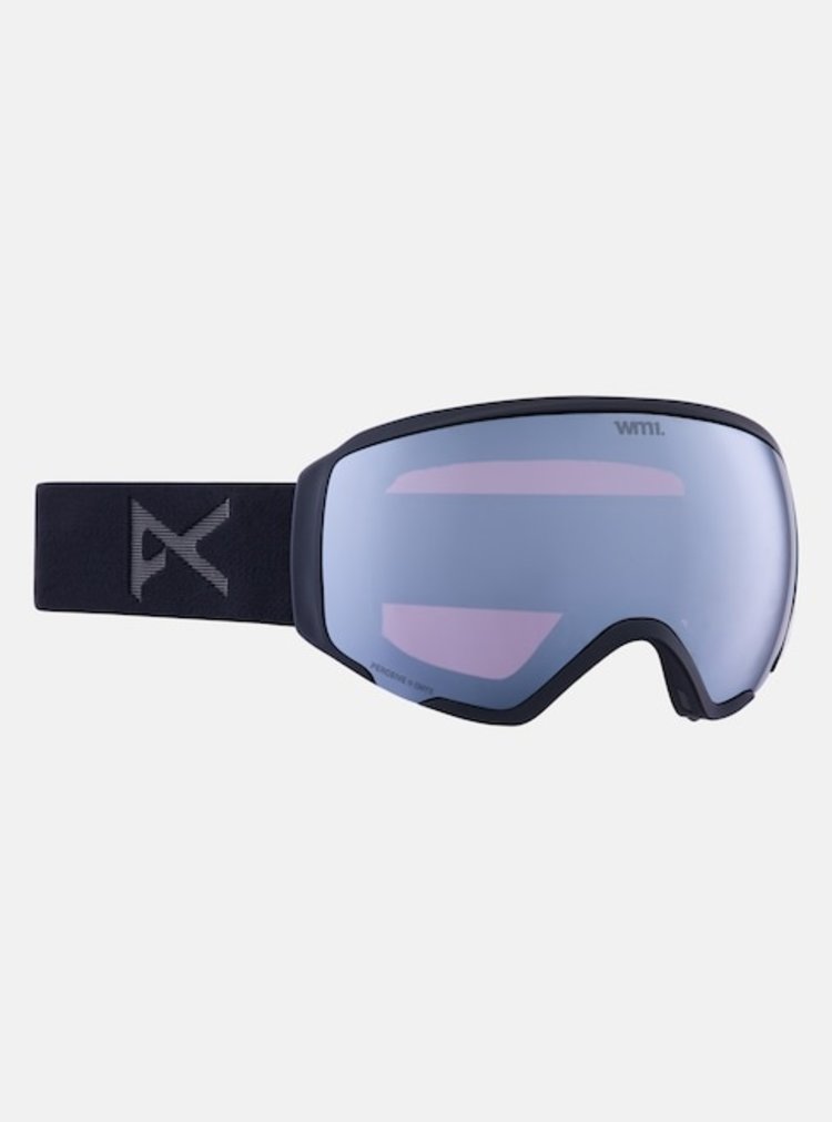 Anon Anon WM1 Goggles + Bonus Lens + MFI Face Mask | Smoke | Perceive Sunny Onyx | Perceive Variable Violet