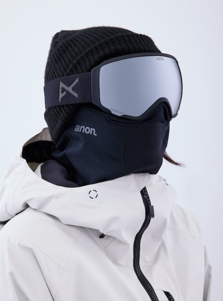 Anon Anon WM1 Goggles + Bonus Lens + MFI Face Mask | Smoke | Perceive Sunny Onyx | Perceive Variable Violet