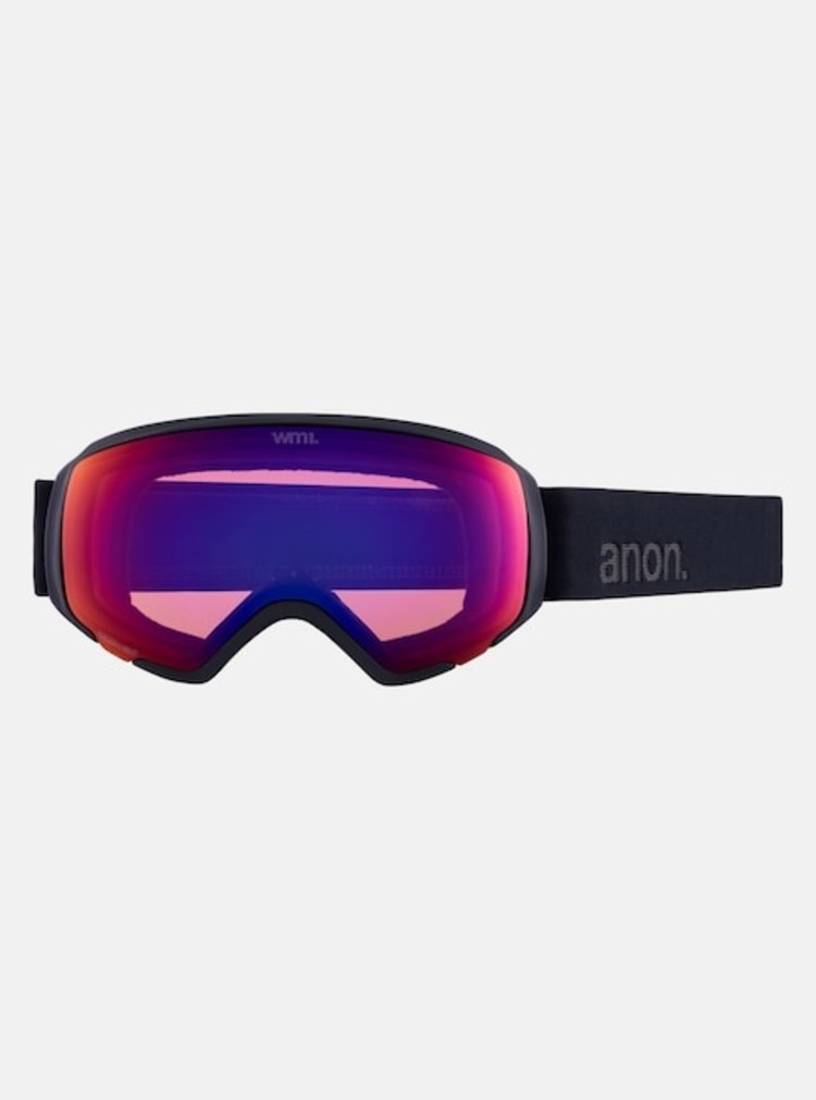 Anon Anon WM1 Goggles + Bonus Lens + MFI Face Mask | Smoke | Perceive Sunny Onyx | Perceive Variable Violet