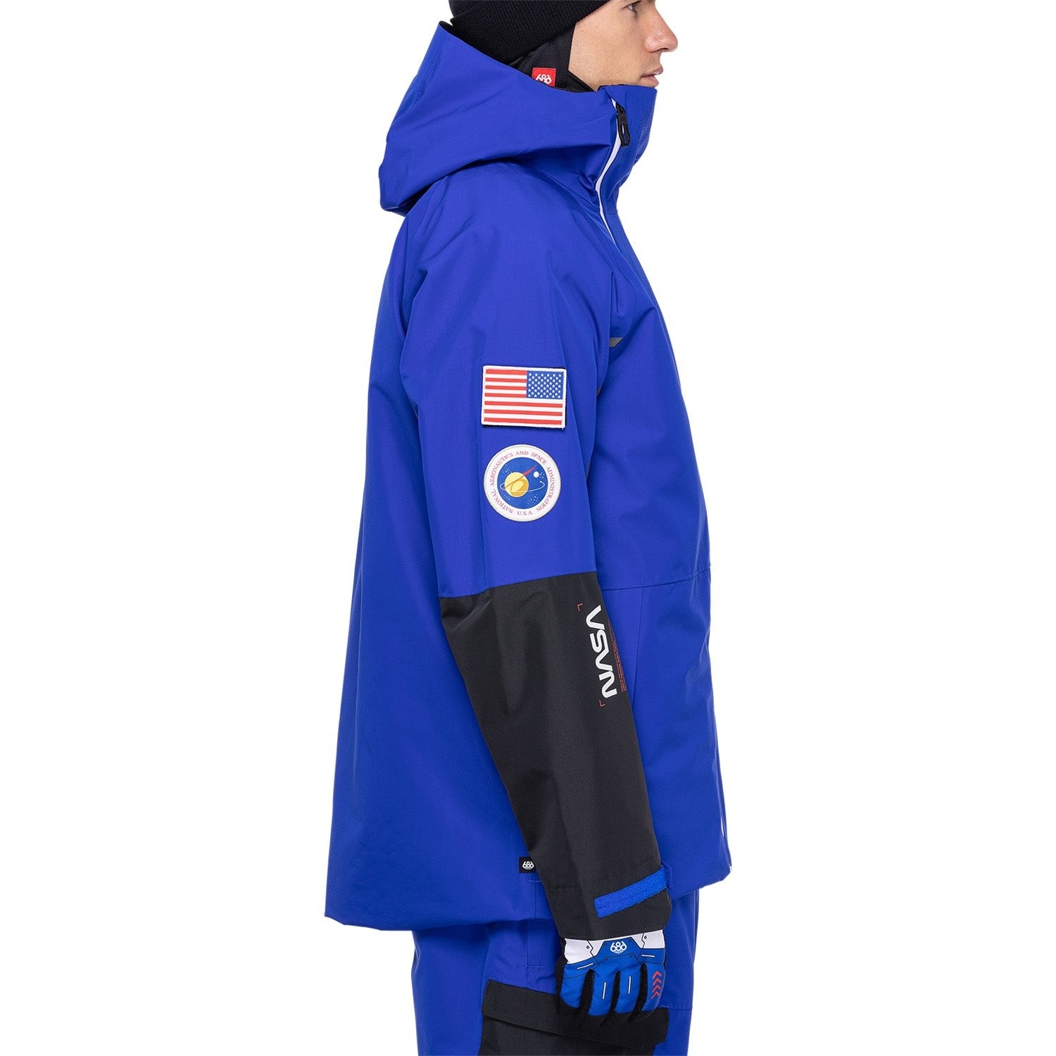 686 Technical Apparel Exploration Thermagraph Jacket | Electric Blue  Colorblock