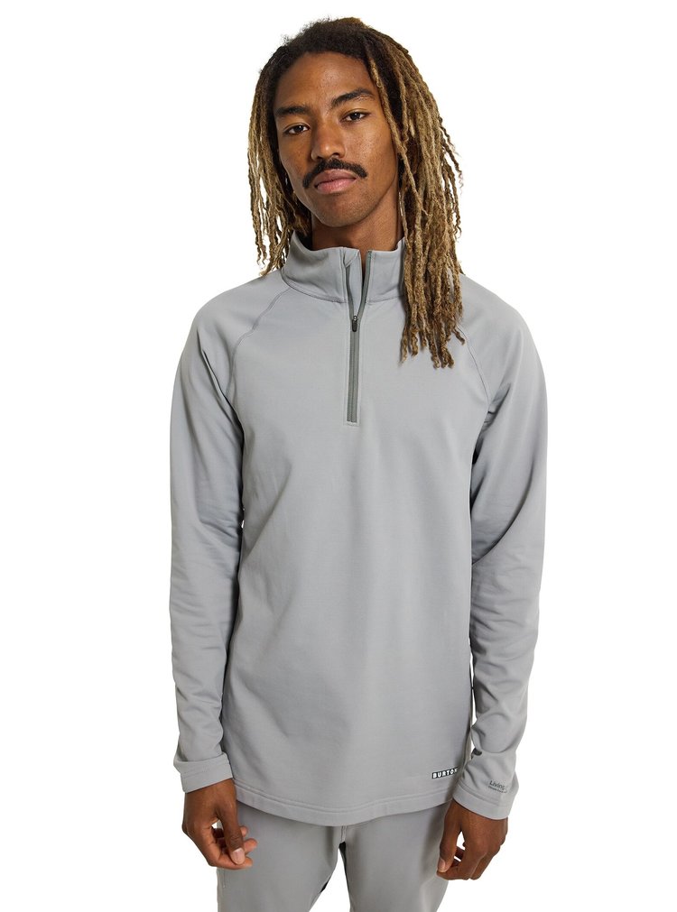 Burton Burton Heavyweight X Base Layer Quarter-Zip | Sharkskin