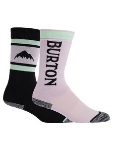 Burton Burton Kids' Weekend Midweight Sock 2-Pack | Elderberry