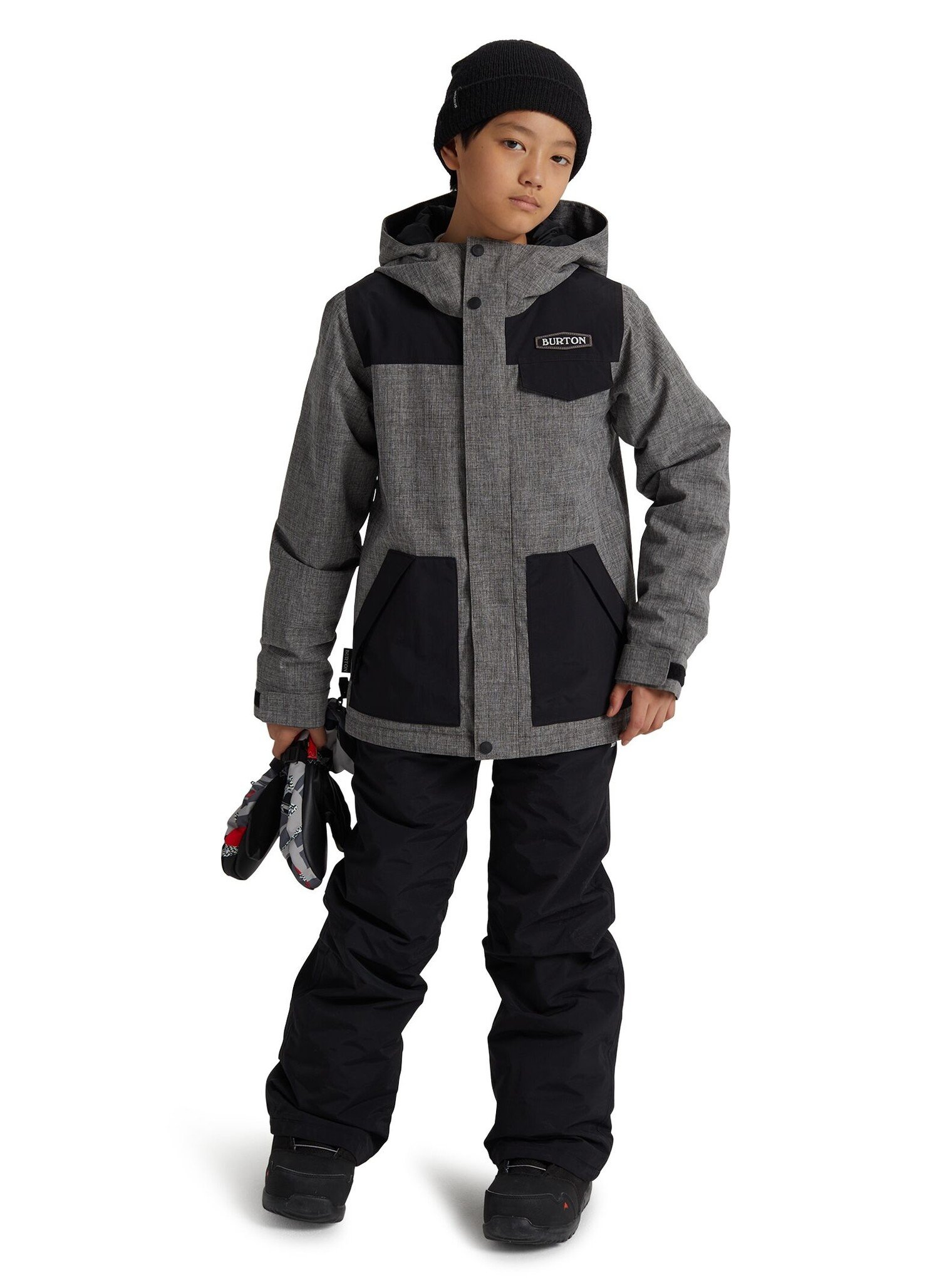 Boys Dugout Jacket Bog Heather The Choice Shop