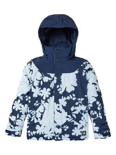 Burton Girls' Elodie Jacket | Dress Blue/Ballad Blue Camellia