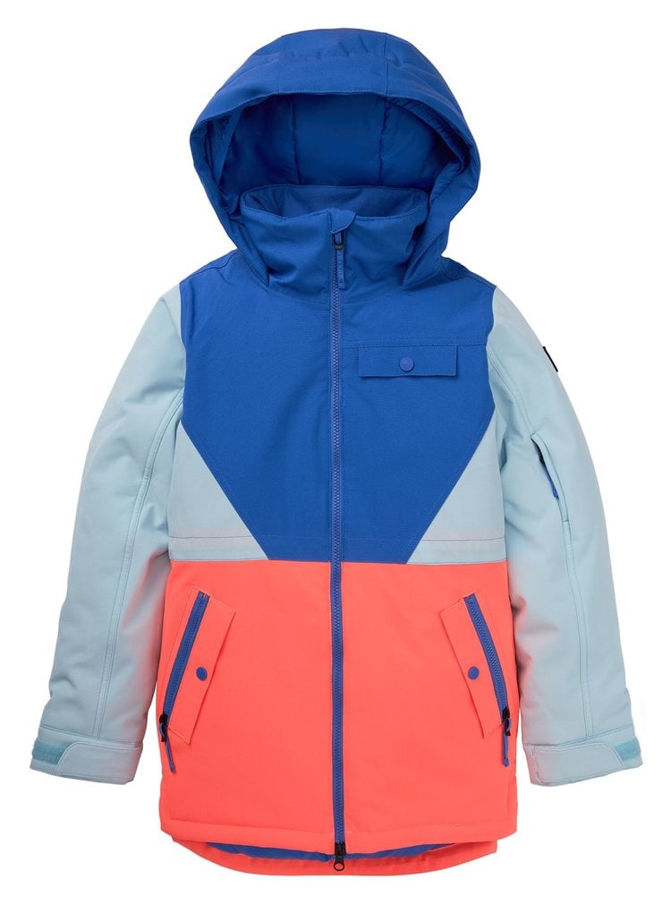 Burton Burton Girls' Khione 2L Jacket | Amparo Blue/Ballad Blue/Tetra Orange
