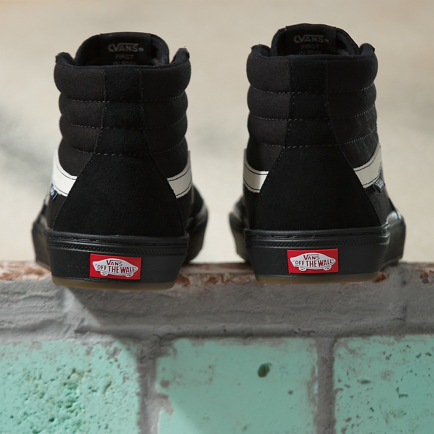 Vans BMX Sk8 Hi Black Black Shop Now The Choice Shop