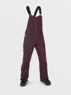 Volcom Volcom Swift Bib Overall | Black Plum