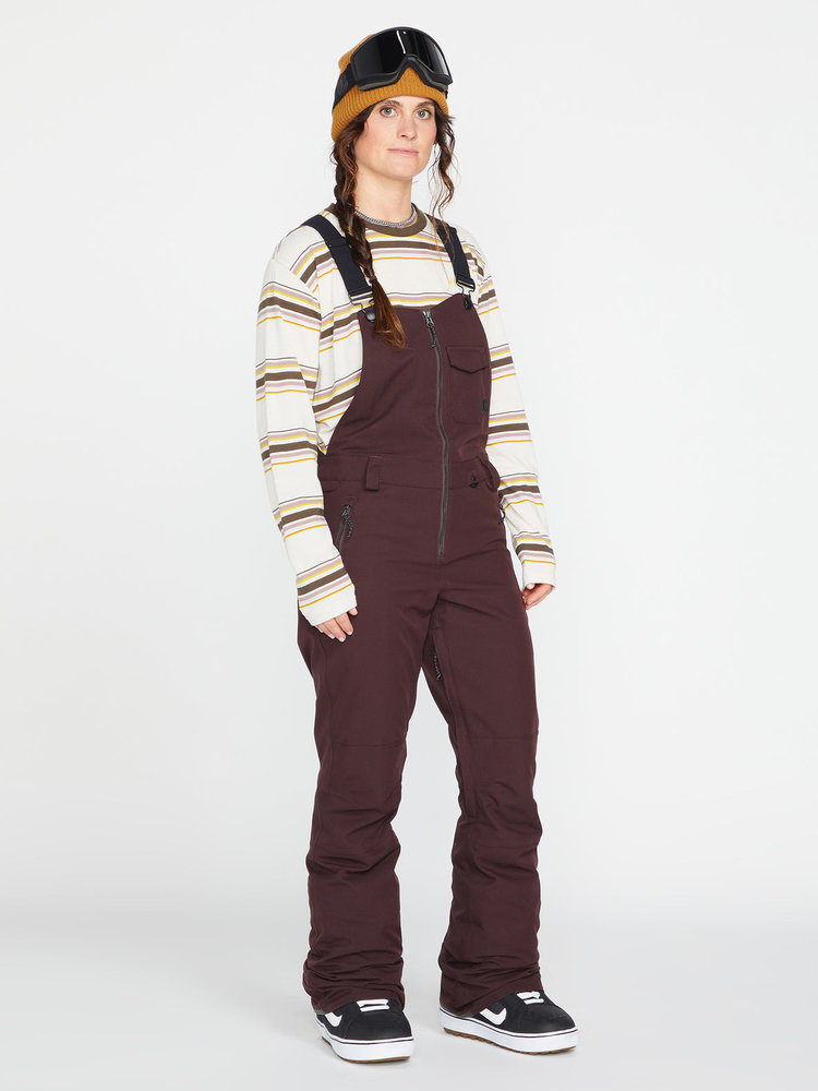 Volcom Volcom Swift Bib Overall | Black Plum