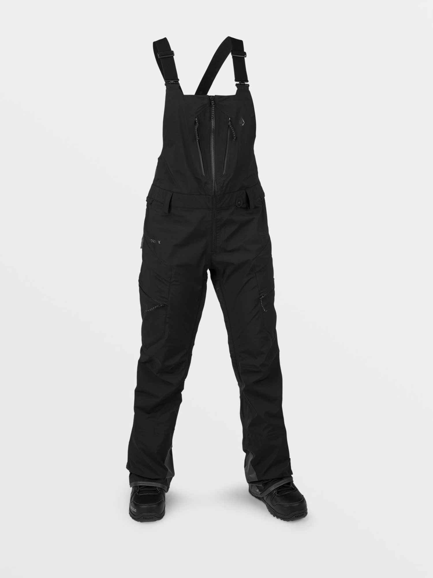 未使用Volcom Vs 3L Stretch Gore Bib Overall Volcom Women's VS 3L Stretch Gore Bib Overall | Black - Shop