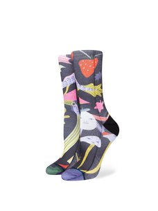 Stance Stance Estee Preda Night Of The Salamander Crew Socks | Black