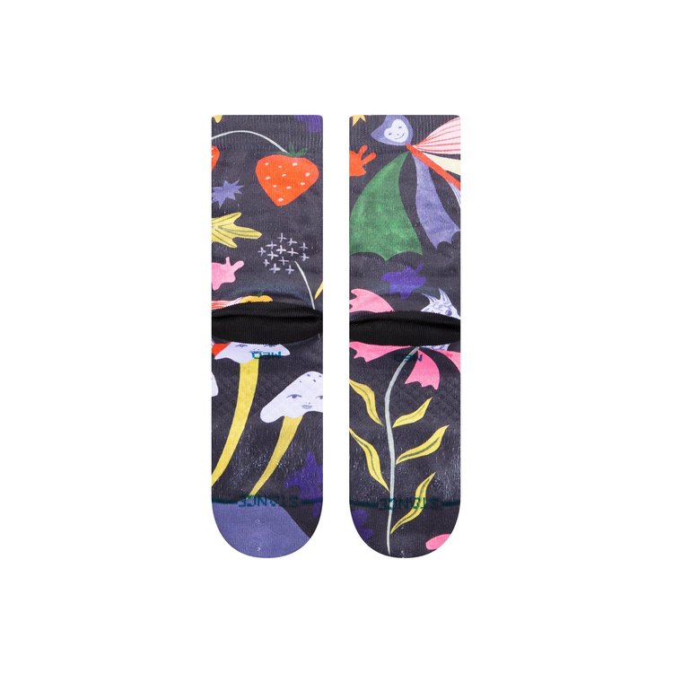 Stance Stance Estee Preda Night Of The Salamander Crew Socks | Black