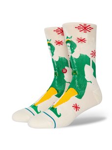 Stance Stance Buddy The Elf Crew Socks | Off White