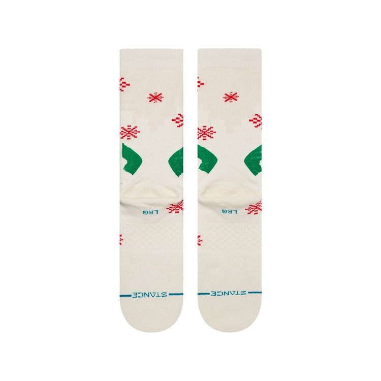 Stance Stance Buddy The Elf Crew Socks | Off White