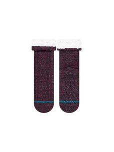Stance Habitat Crew Socks | Burgundy