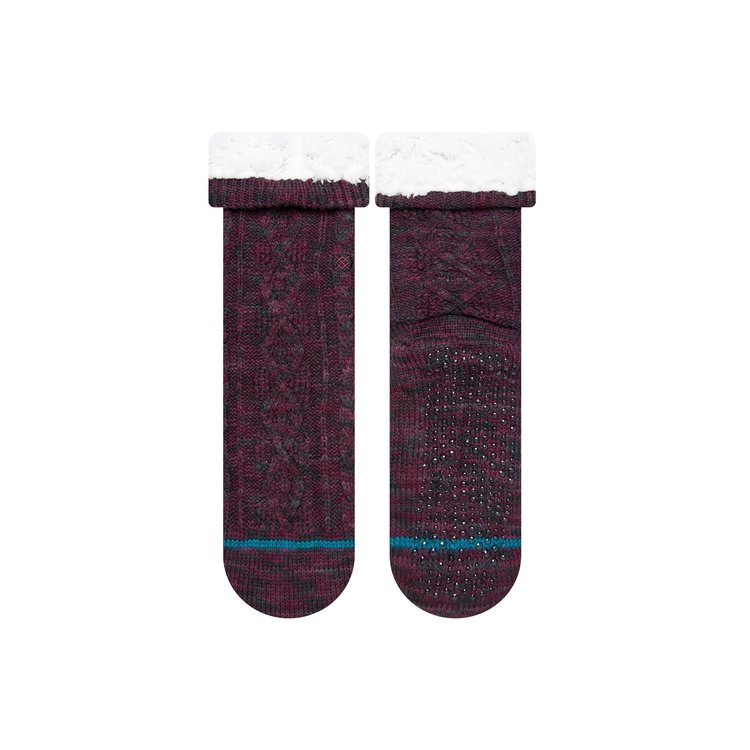Stance Habitat Crew Socks | Burgundy