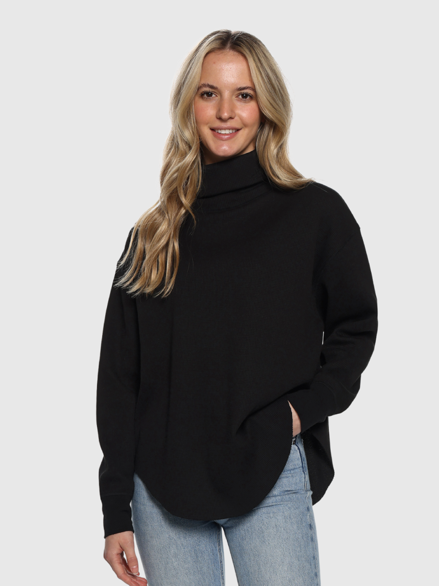 Black Turtleneck Sweater Women