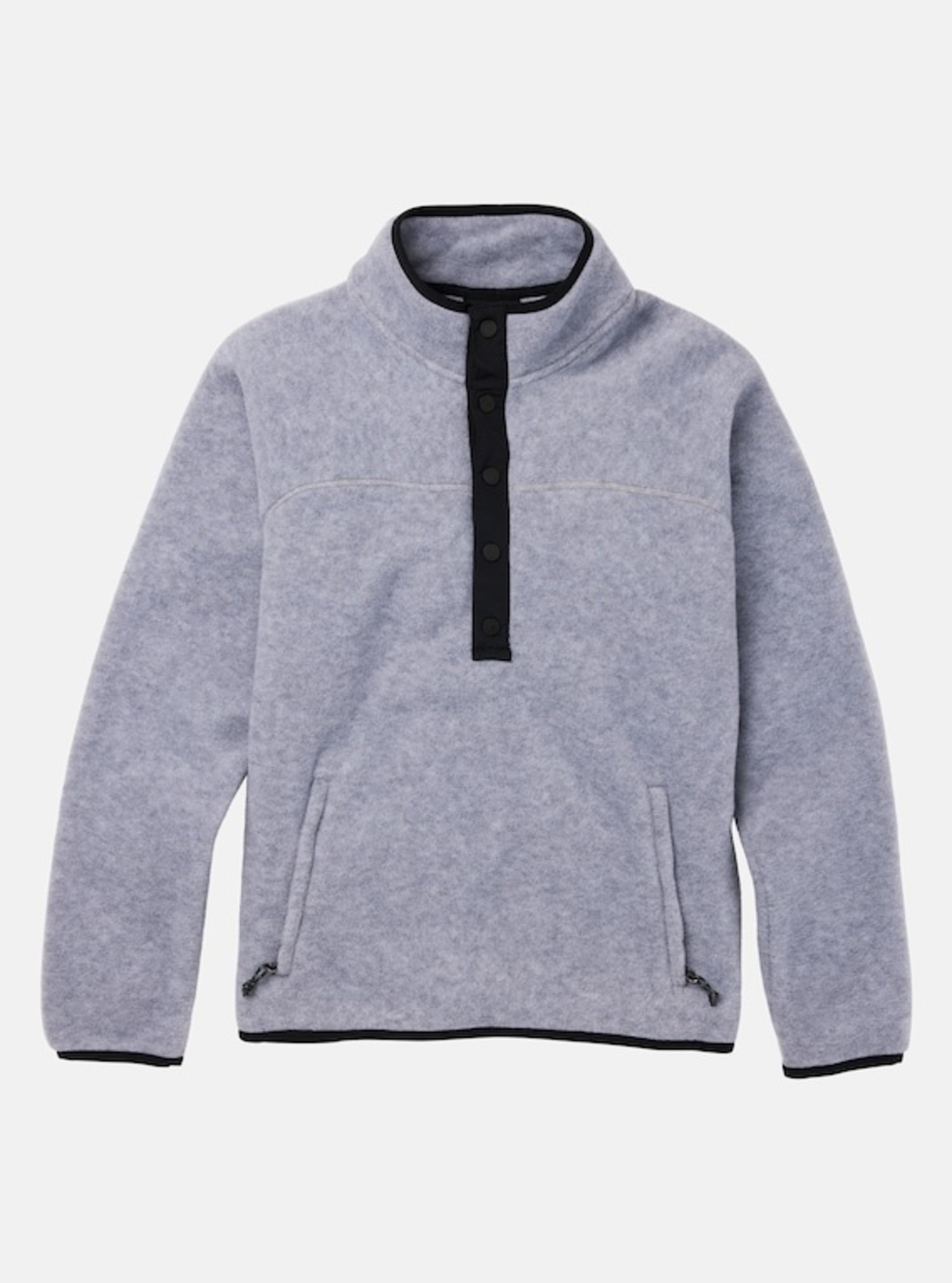 Burton Burton Hearth Fleece Pullover Gray Heather