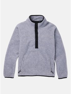 Burton Burton Hearth Fleece Pullover | Gray Heather