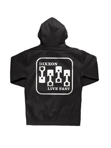 Dixxon Dixxon Piston Pullover Hoodie Jacket | Black