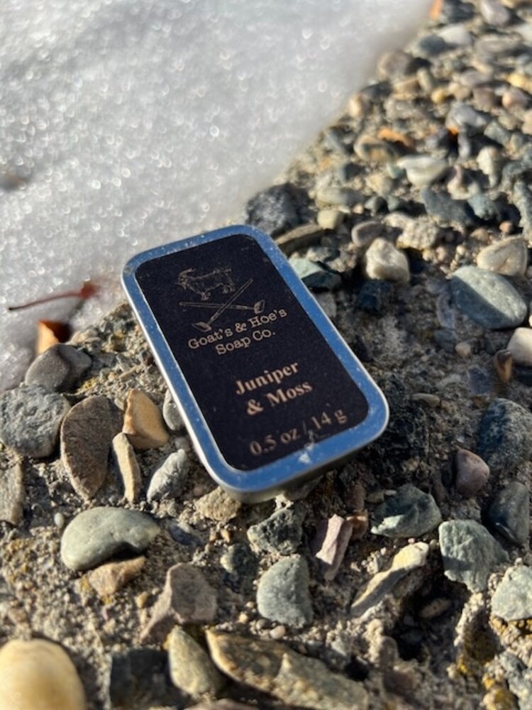 Goats & Hoes Soap Co. Solid Cologne | Juniper & Moss