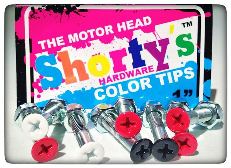 Shortys Shortys Colored Tip Hardware | 1"