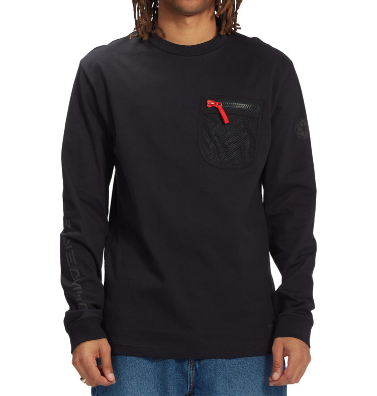 DC DC Star Wars Vader Tech Long Sleeve Shirt | Black